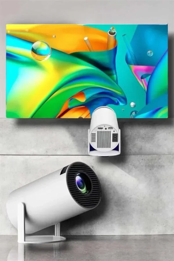 130 İnç Geniş Ekran ve 4K Destekli Full HD Projeksiyon Cihazı görsel 4