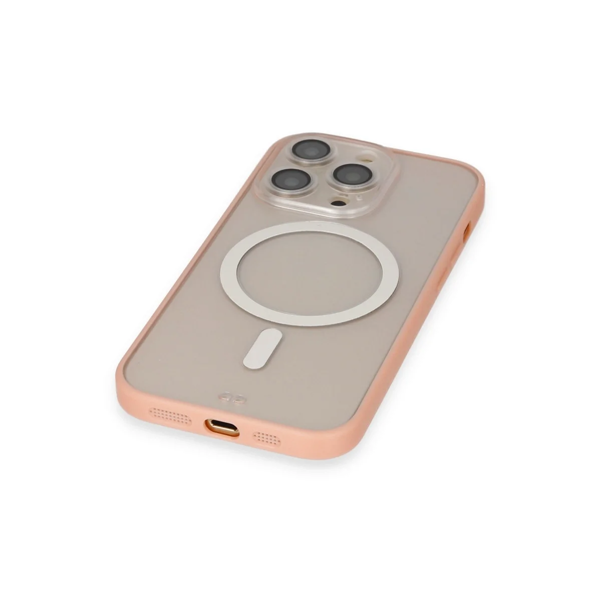 Apple İphone 14 Pro Kılıf Grand Magneticsafe Kapak - Pembe görsel 4