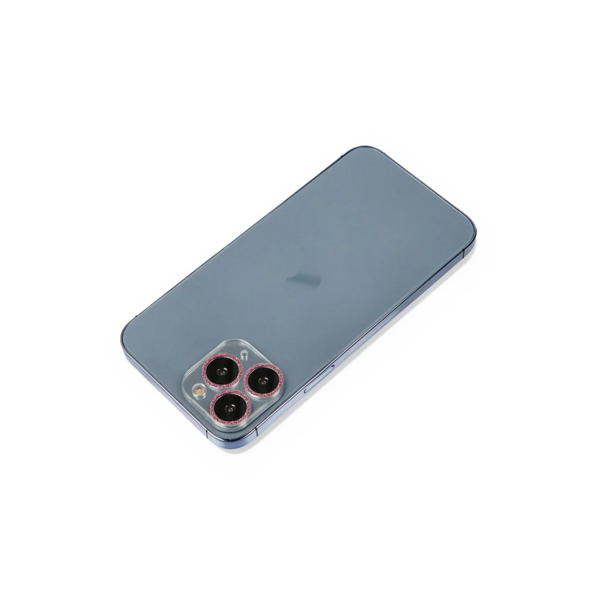 Apple iPhone 11 Pro Max Shine Kamera Lens Koruma Cam - Pembe görsel 3