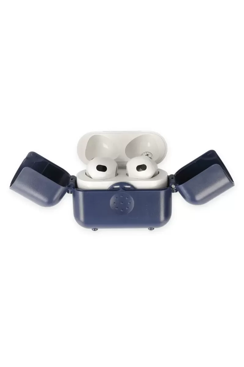 Apple Airpods 3 (3.nesil) Basmalı Kılıf - Lacivert görsel 3