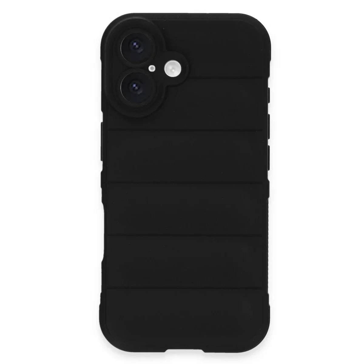 Apple iPhone 16 Plus Kılıf Optimum Silikon - Siyah