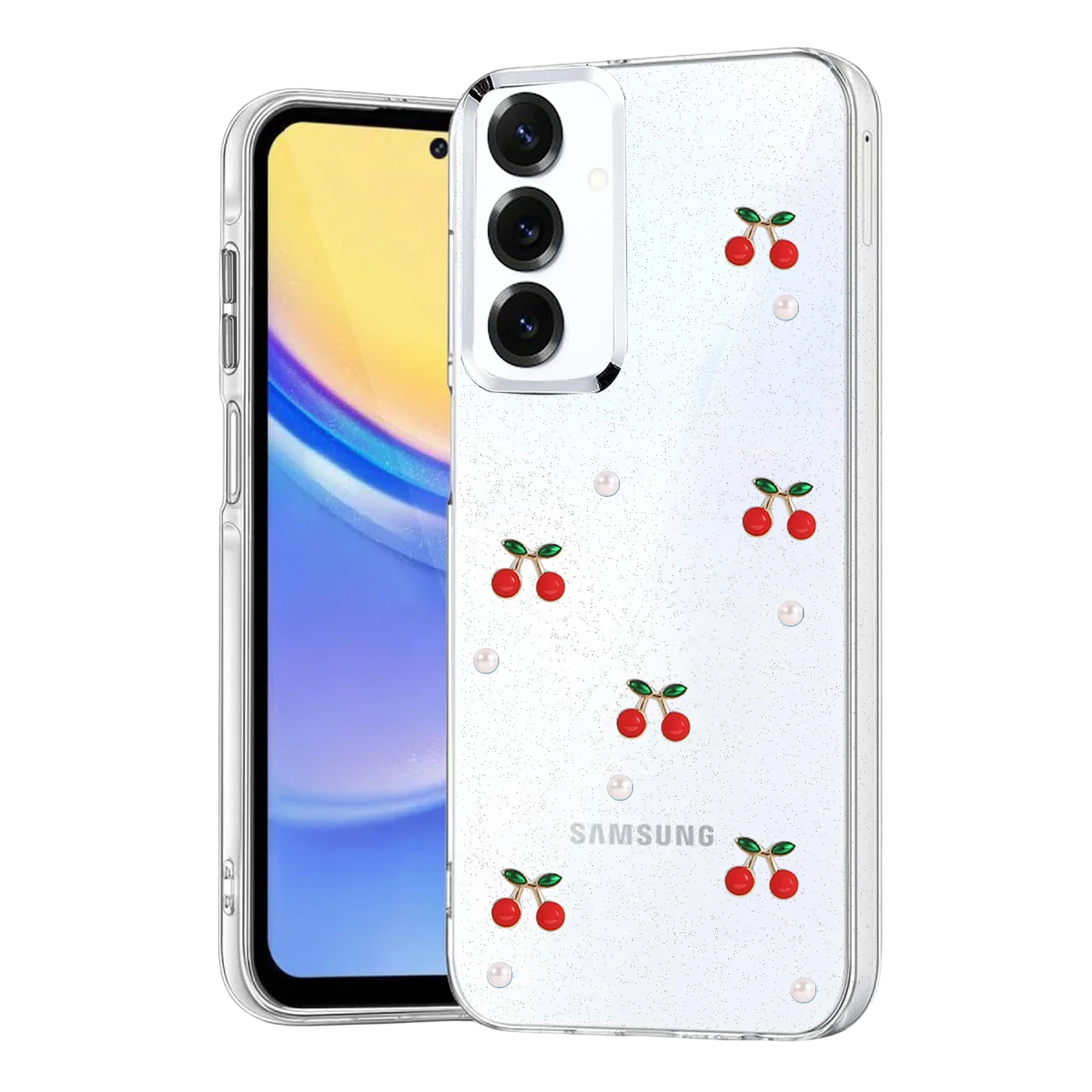 Samsung Galaxy A15 4G Fiyonk Desenli Kapak - Desen 9