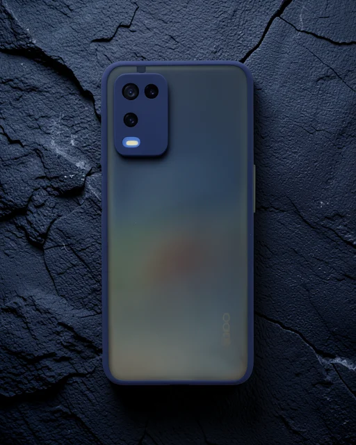 Oppo A54 4g Kılıf Montreal Silikon Kapak - Lacivert