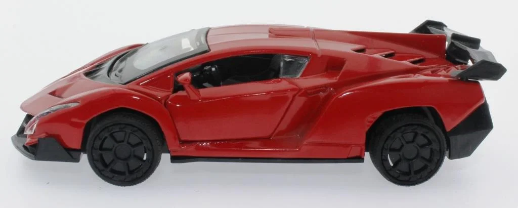 Çek Bırak Kırmızı Metal Spor Araba Sl6607B görsel 2