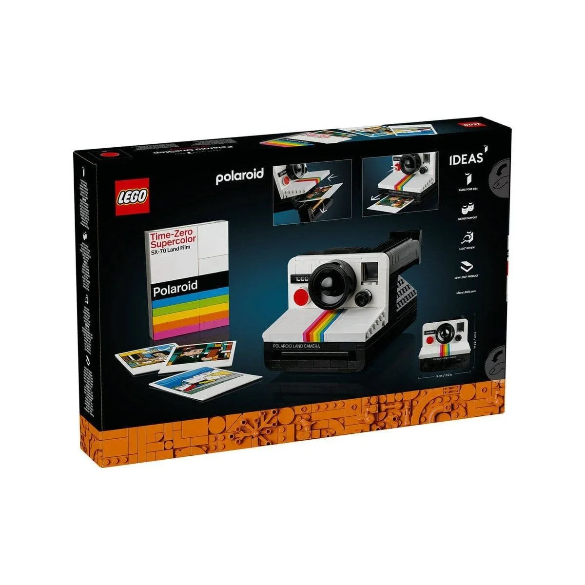 21345 Lego ideas Polaroid OneStep SX-70 Kamera 516 parça +18 yaş görsel 4