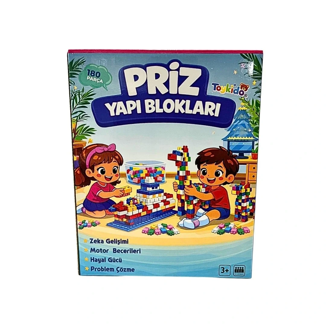 Eğitici Kutu Priz Yapı Blokları görsel 2