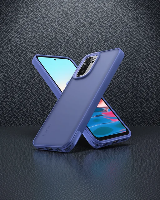 Xiaomi Redmi Note 10 Pro Kılıf Elegant Kapak - Açık Mavi