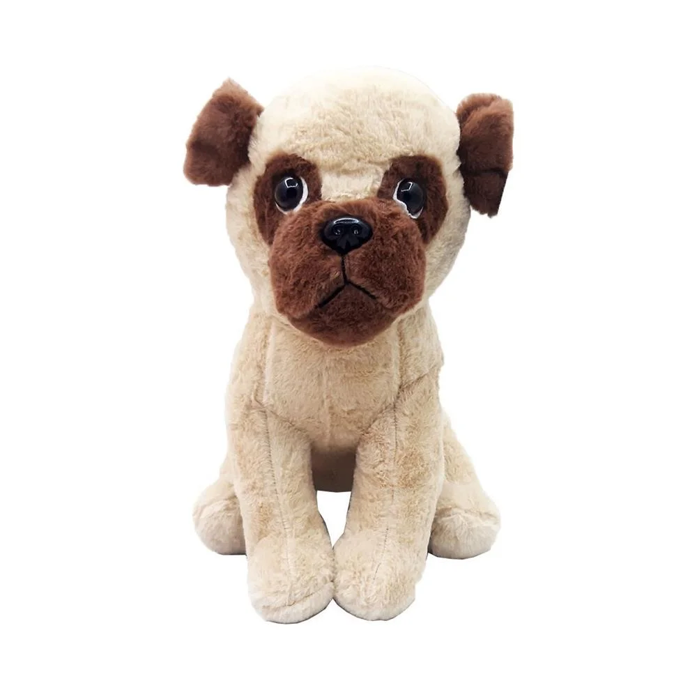 62566 Peluş Buldog Köpek 35 cm (adet fiyatıdır)