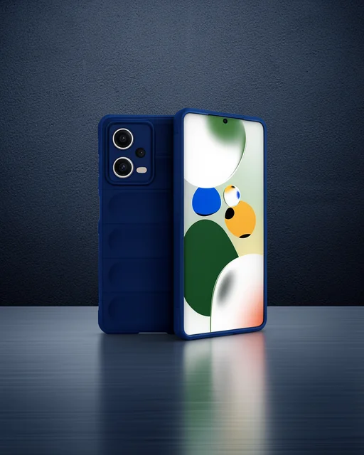Xiaomi Poco X5 5g Kılıf Optimum Silikon - Lacivert