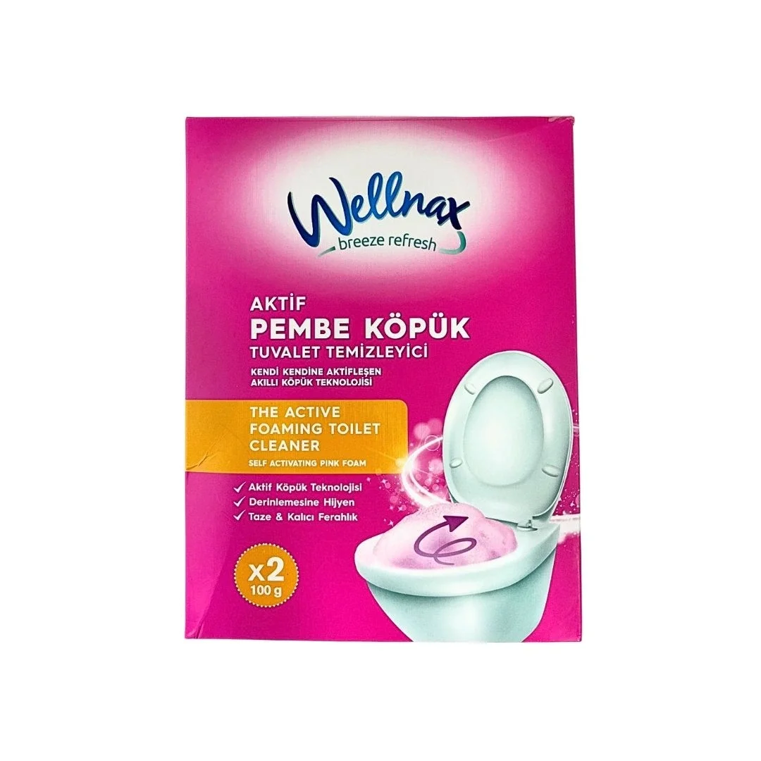Aktif Pembe Köpük WC Tezleyici 2x100 g