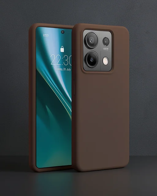Xiaomi Redmi Note 13 4g Kılıf First Silikon - Koyu Yeşil