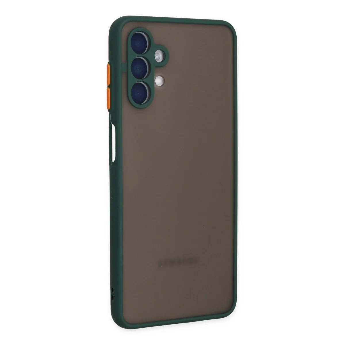 Samsung Galaxy A04s Kılıf Montreal Silikon Kapak - Yeşil görsel 2