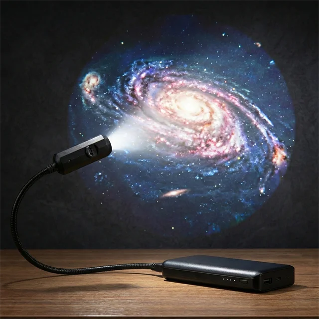 PM-29073 USB Oda Uzay Atmosfer Aydınlatma Projeksiyon Lambası görsel 2