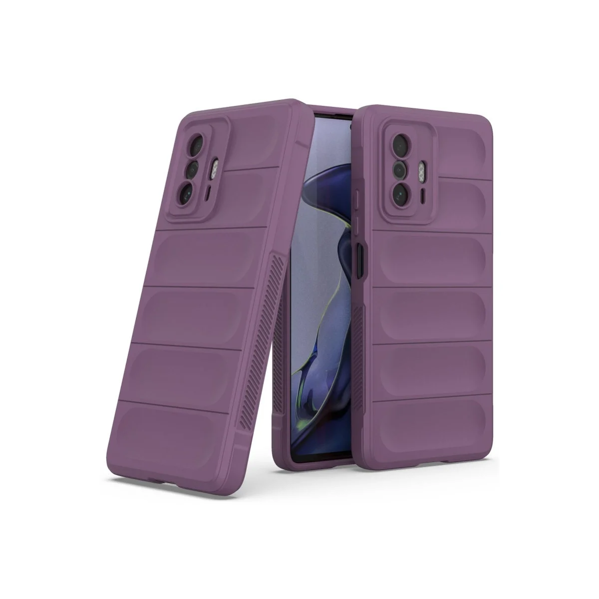 Xiao 11t Kılıf Optimum Silikon - Mor görsel 2