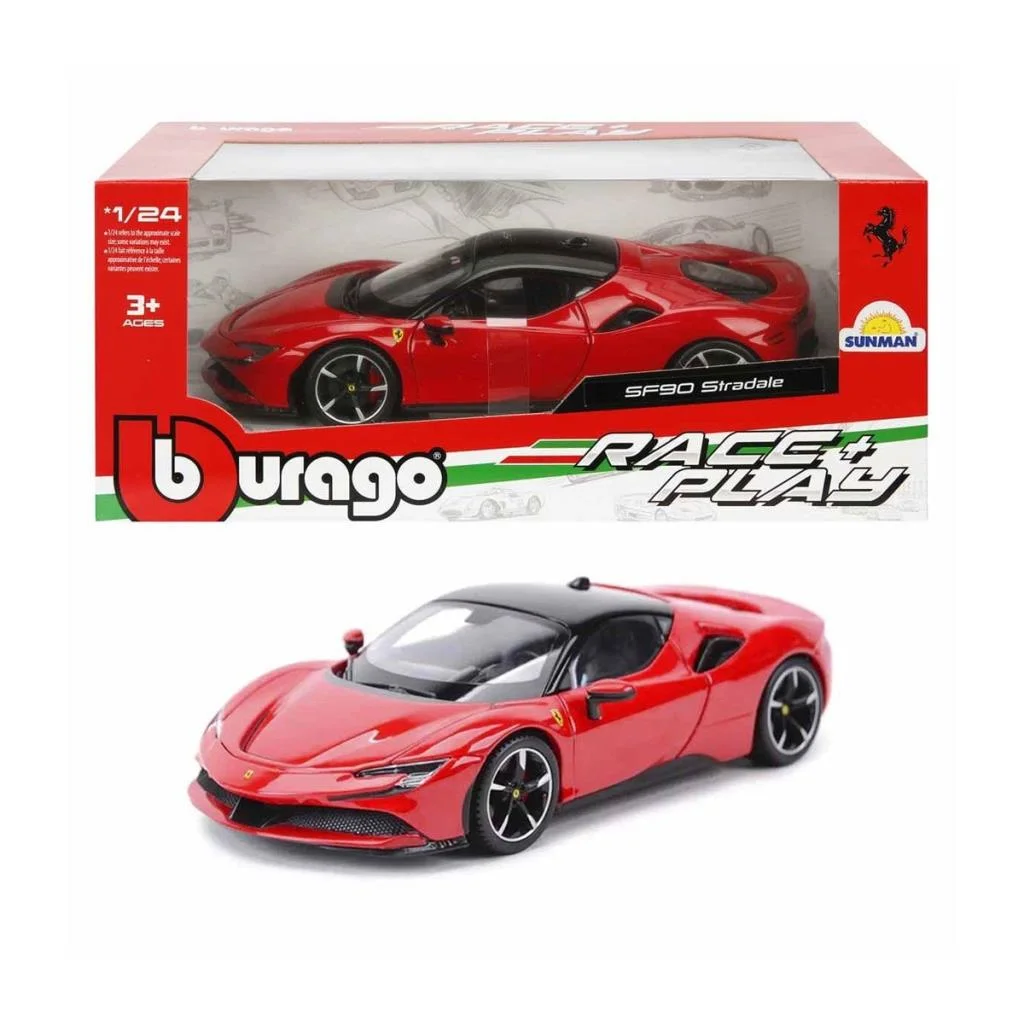 26028 SUN-BUR-1 24 Ferrarı SF90 Stradale Ferr Krmz