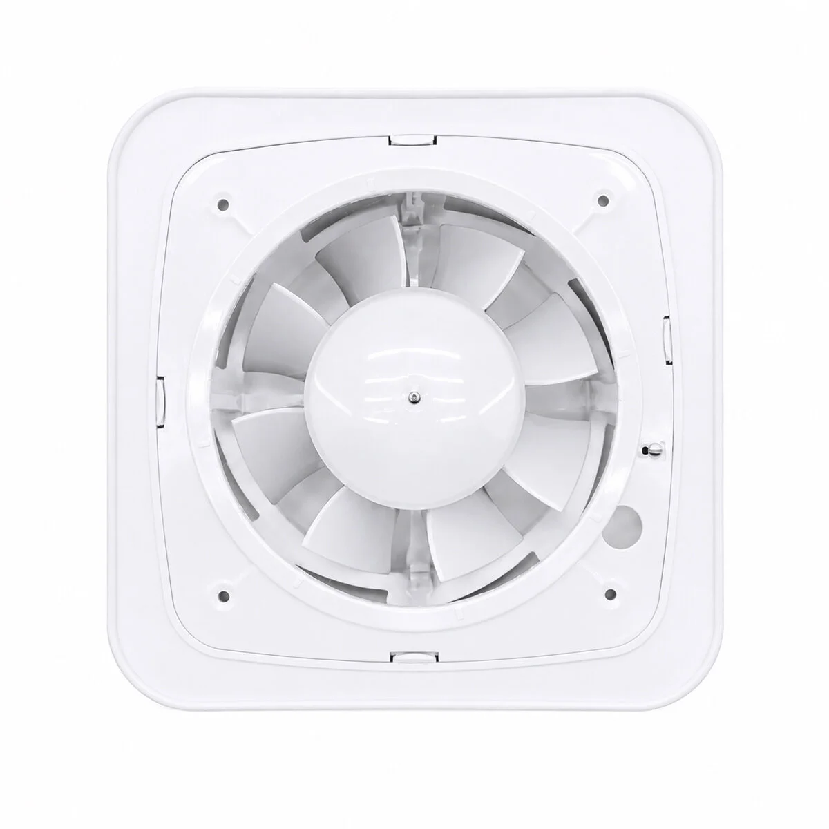 Plastik Aspiratör 150 Beyaz Banyo Tuvalet Havalandırma Aspiratörü 20W 2800RPM 320M3/H EBT-150SB görsel 2