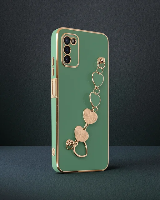 Samsung Galaxy A03s Kılıf Esila Silikon - Su Yeşili