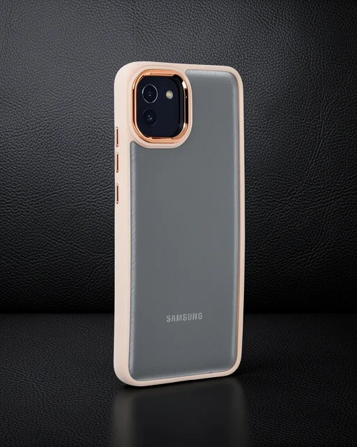 Samsung Galaxy A03 Kılıf Dora Kapak - Pudra