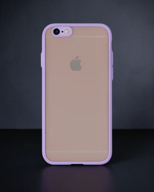 Apple İphone 6 Kılıf Montreal Silikon Kapak - Mor