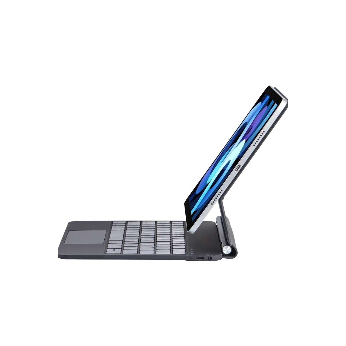 Apple iPad 2025 10.9 10.Nesil (A16) Kılıf X8 Magic Manyetik Klavyeli Tablet Kılıfı - Siyah görsel 2
