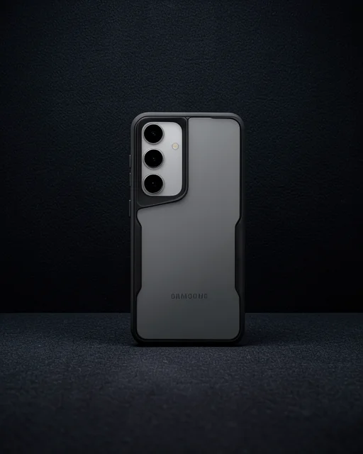 Samsung Galaxy A15 4g Kılıf Boyi Silikon Kapak - Siyah