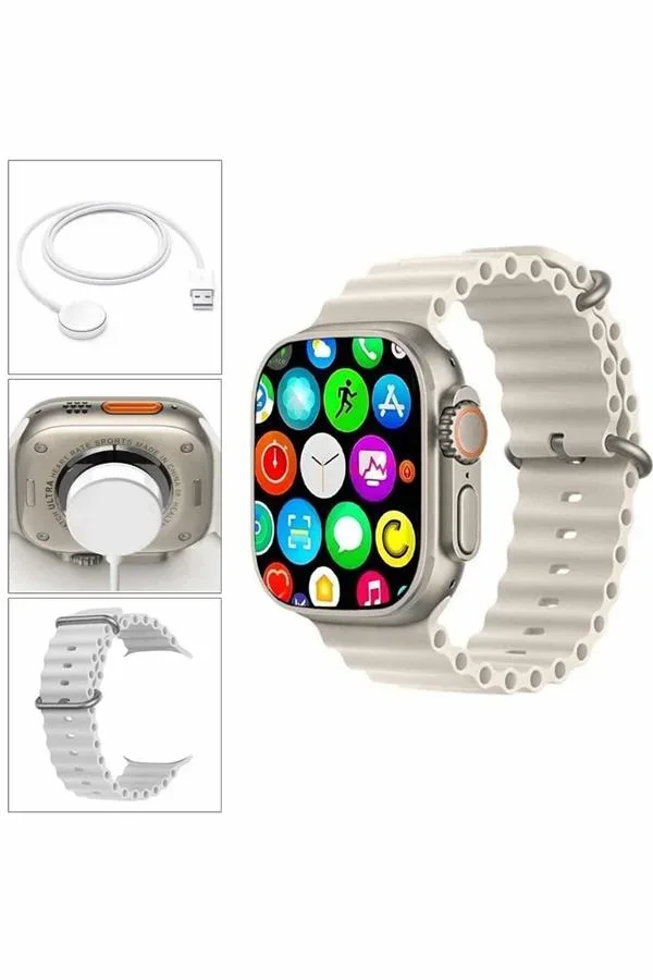 Akıllı Saat Bleutooth Bağlantılı Akıllı Saat Amoled Ekran 49 MM görsel 4