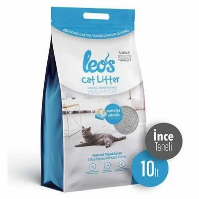 Cat Litter Marsilya Sabunlu Bentonit İnce Taneli Kedi Kumu 2x10 Lt