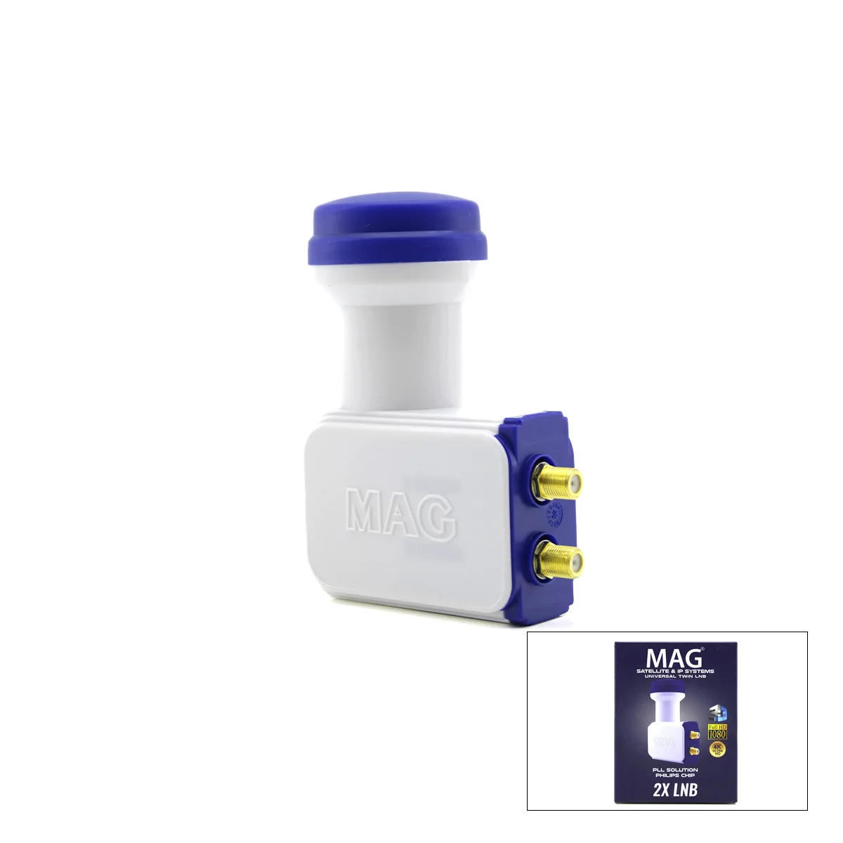 Universal Twin LNB 0.1 dB Full HD 3D görsel 2