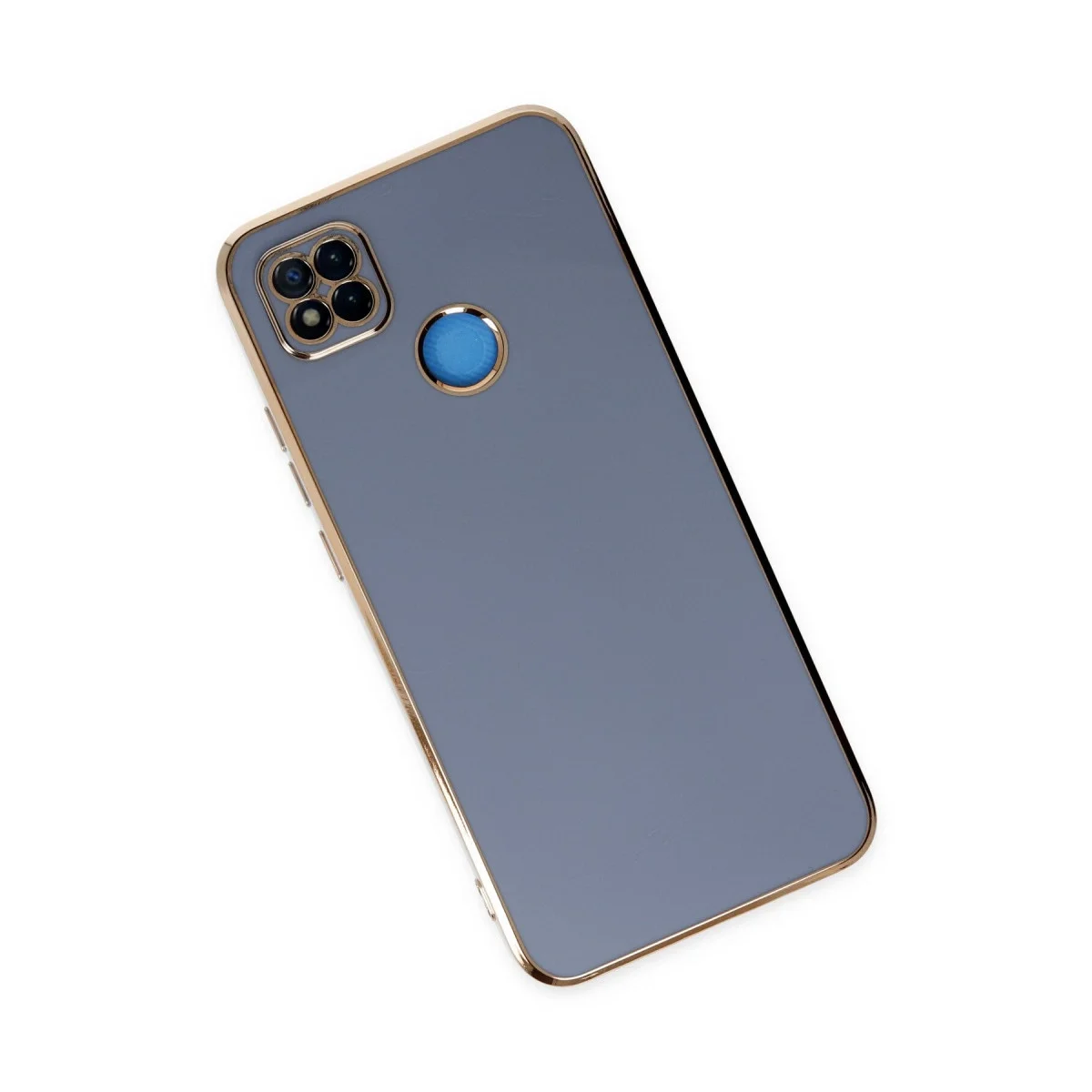 Xiaomi Redmi 9c Kılıf Volet Silikon - Mavi görsel 3