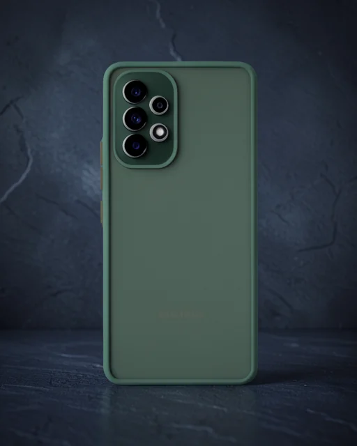 Samsung Galaxy A73 5g Kılıf Montreal Silikon Kapak - Yeşil