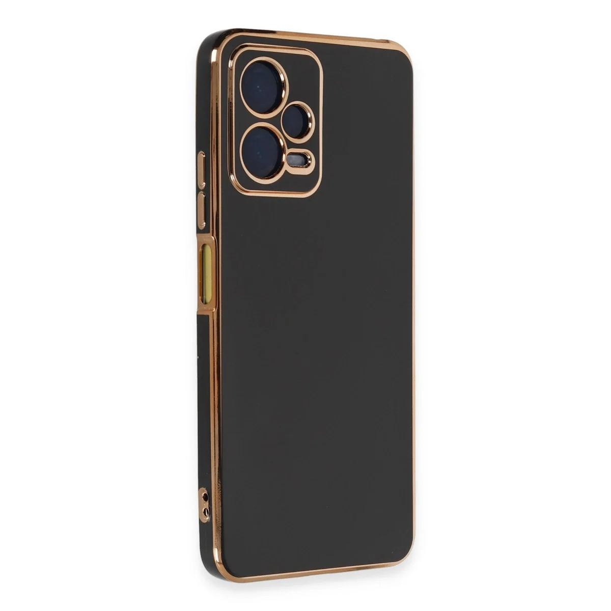 Xiaomi Redmi Note 12 Pro 5g Kılıf Volet Silikon - Siyah görsel 2
