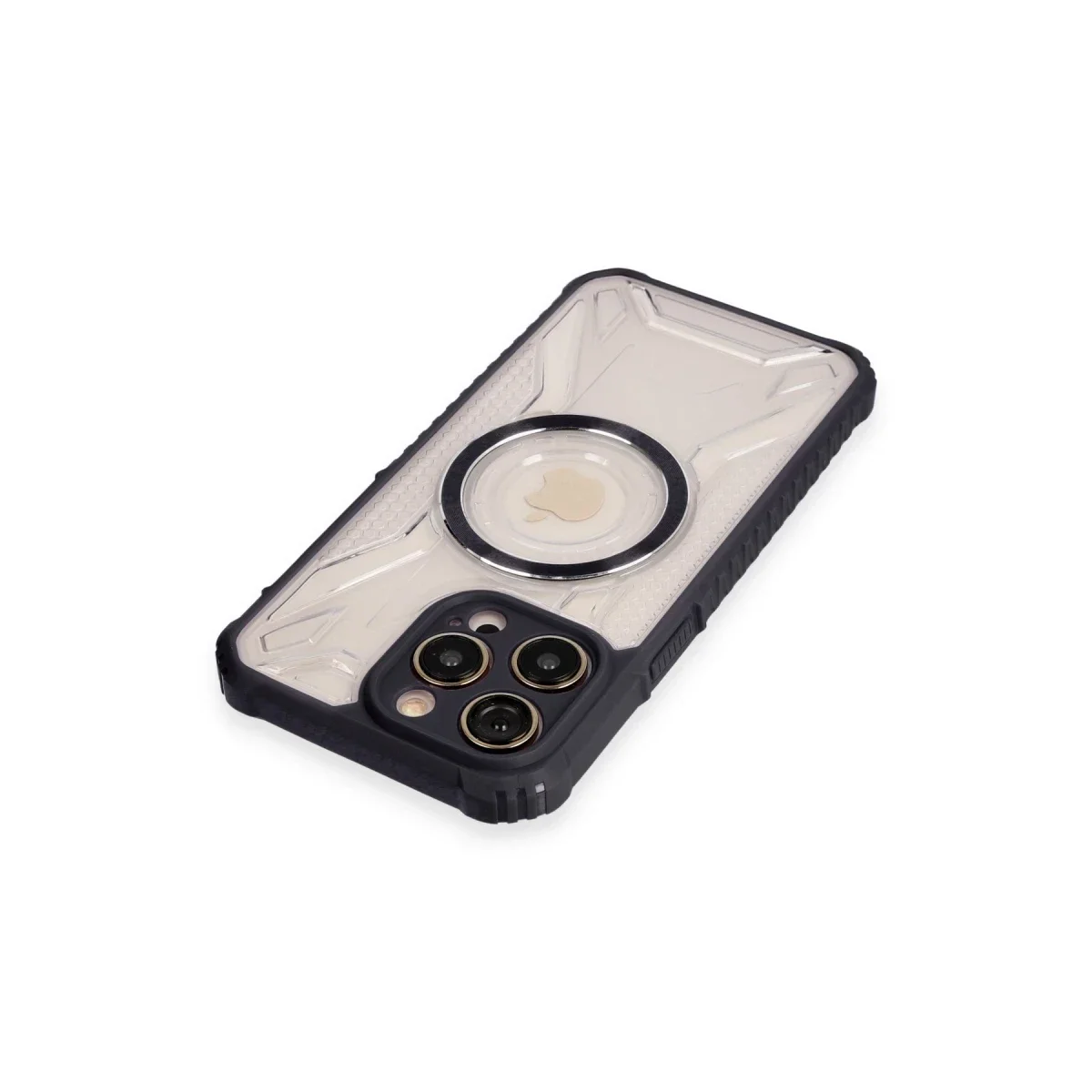 Apple iPhone 14 Pro Max Kılıf Prag Magneticsafe Kapak - Siyah görsel 3