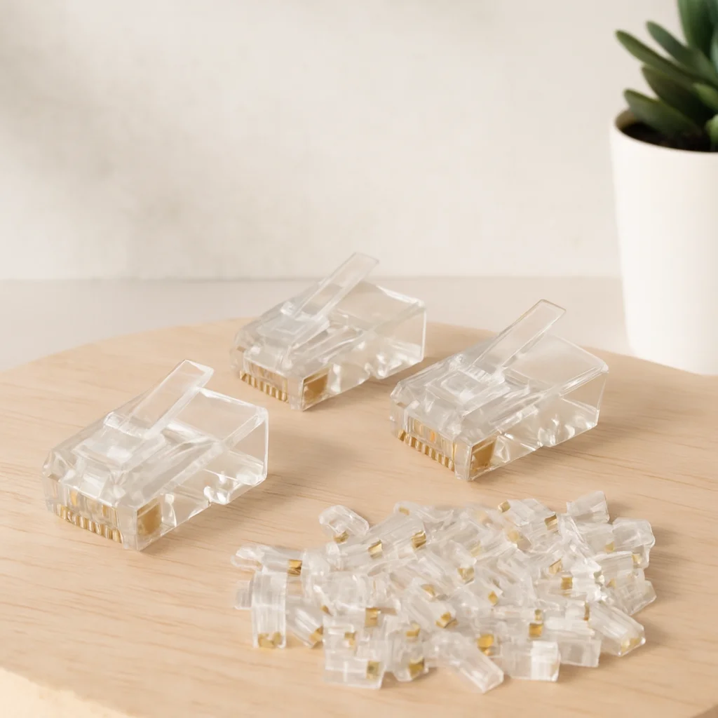 RJ45 Ethernet Jak 100 Adet görsel 2