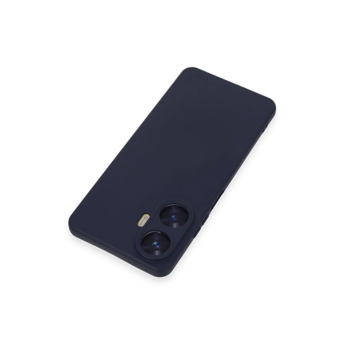 Realme C55 Kılıf Nano İçi Kadife Silikon - Mor görsel 4