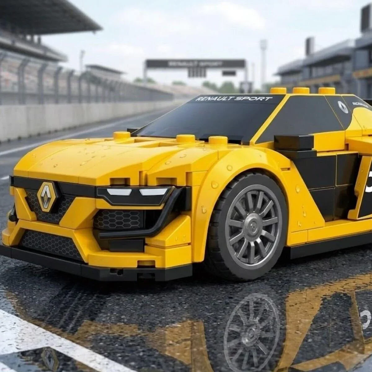 C55037W Cada Renault Sport Rs 01 271 Parça Block Oyuncak görsel 4