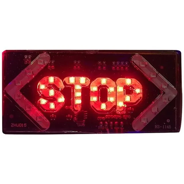 Elektrikli İşaret Cihazı Oklu Stop Küçük görsel 4
