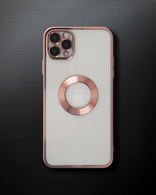 Apple İphone 11 Pro Kılıf Slot Silikon - Rose Gold