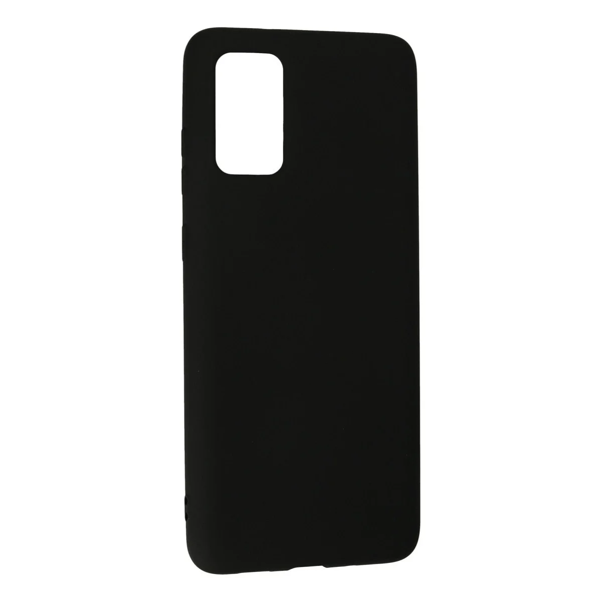 Samsung Galaxy S20 Plus Kılıf Nano İçi Kadife Silikon - Siyah görsel 3