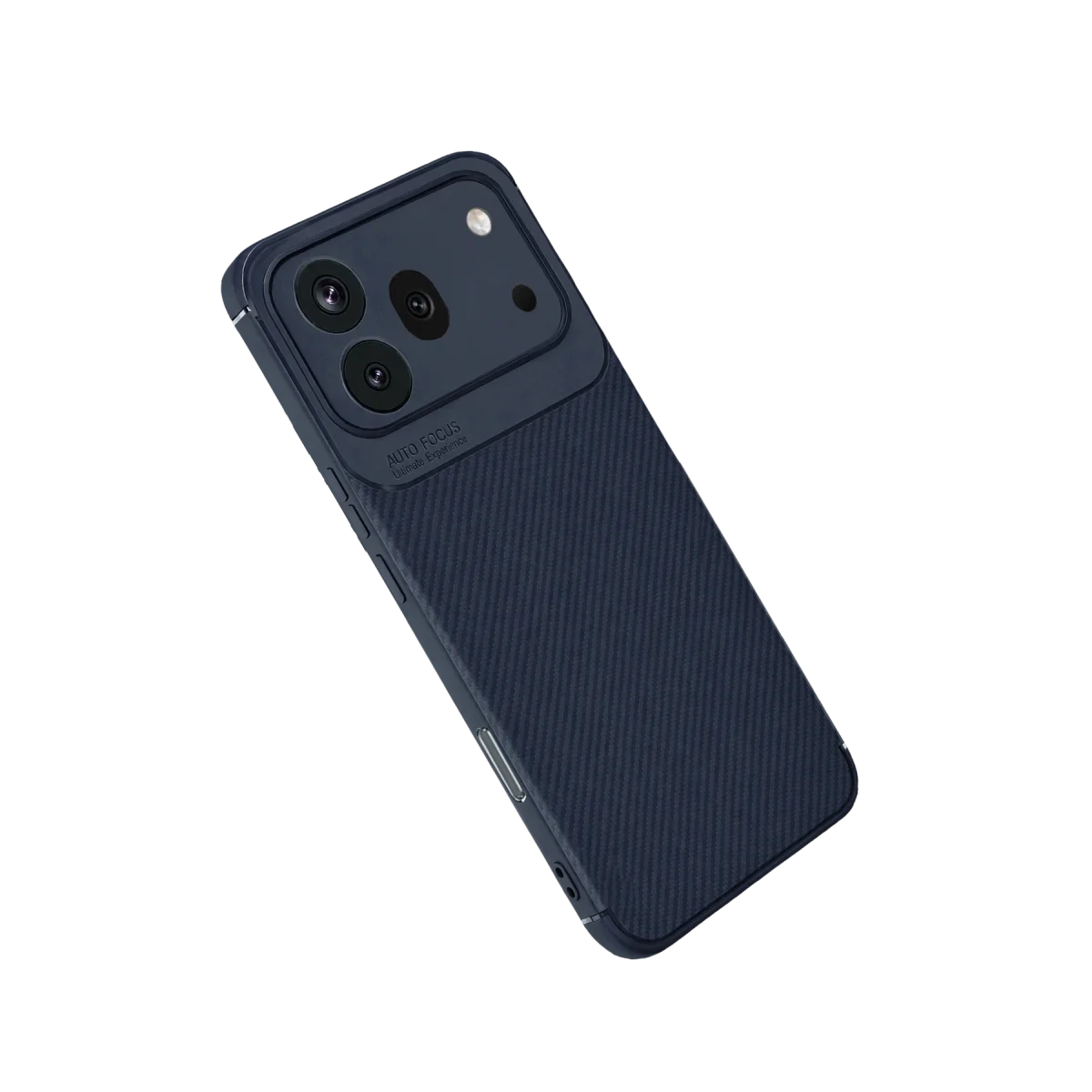Huawei Honor 600 Pro Auto Focus Karbon Kapak - Lacivert görsel 2