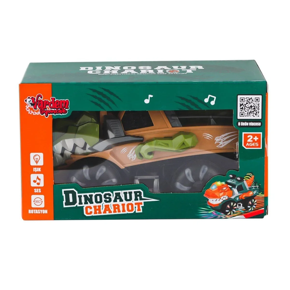 ZR171-1 Işıklı Müzikli Hareketli Dinazor -Varden Oyuncak görsel 2