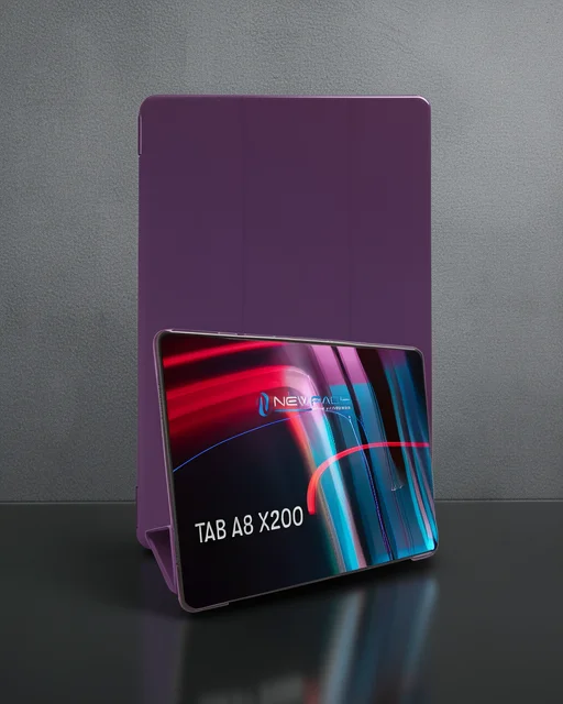 Samsung Galaxy X200 Tab A8 10.5 Kılıf Tablet Smart Kılıf - Mor