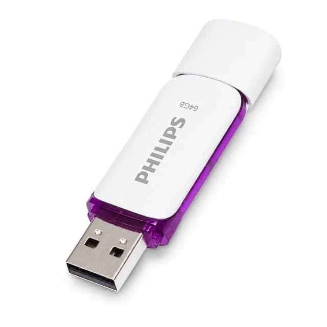 FM64FD70B/00 Snow Mor/Beyaz 64 GB Usb 2.0 Flash Bellek görsel 3