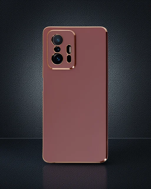 Xiaomi Mi 11t Pro Kılıf Volet Silikon - Kırmızı