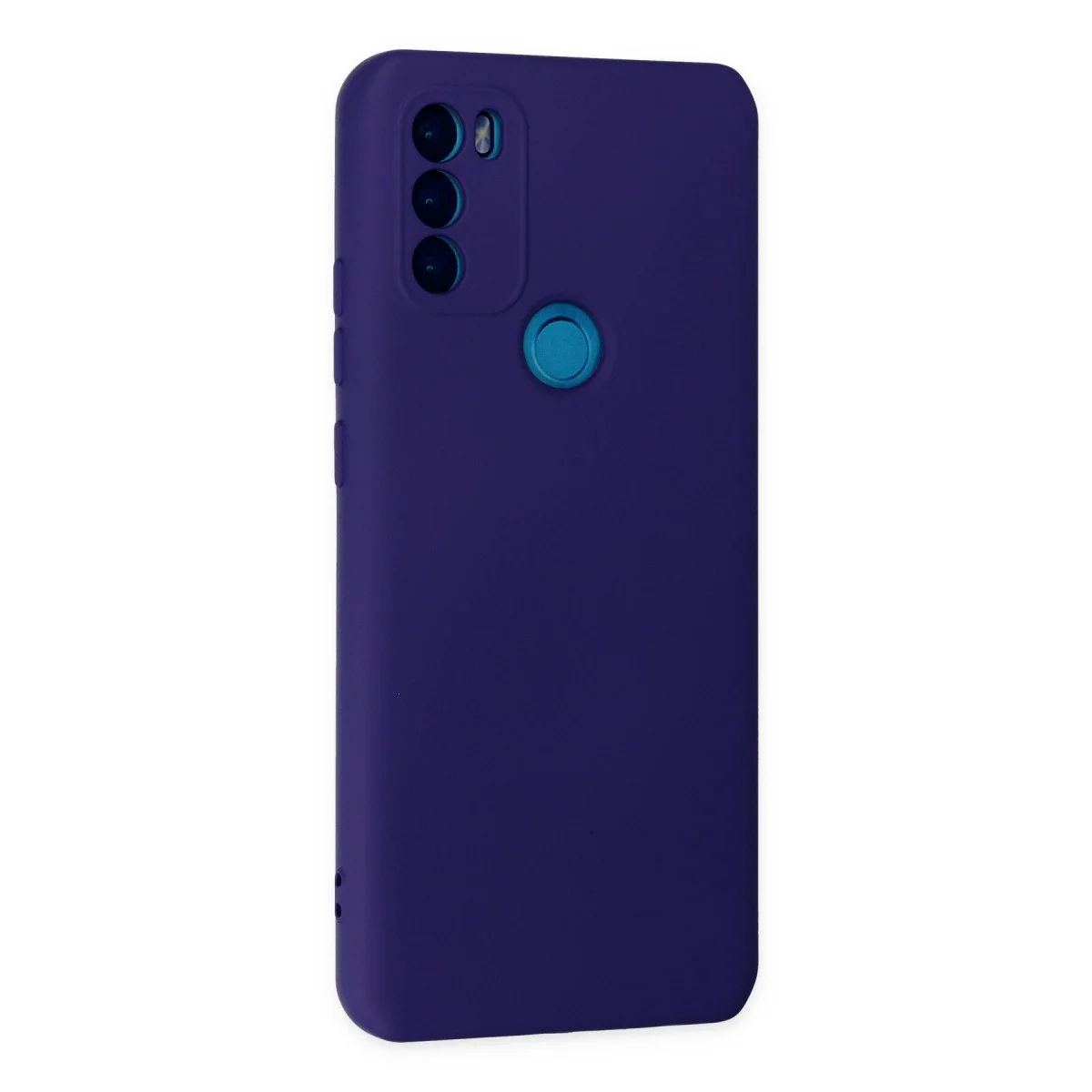 General Mobile Gm 21 Plus Kılıf Nano İçi Kadife Silikon - Mor görsel 2