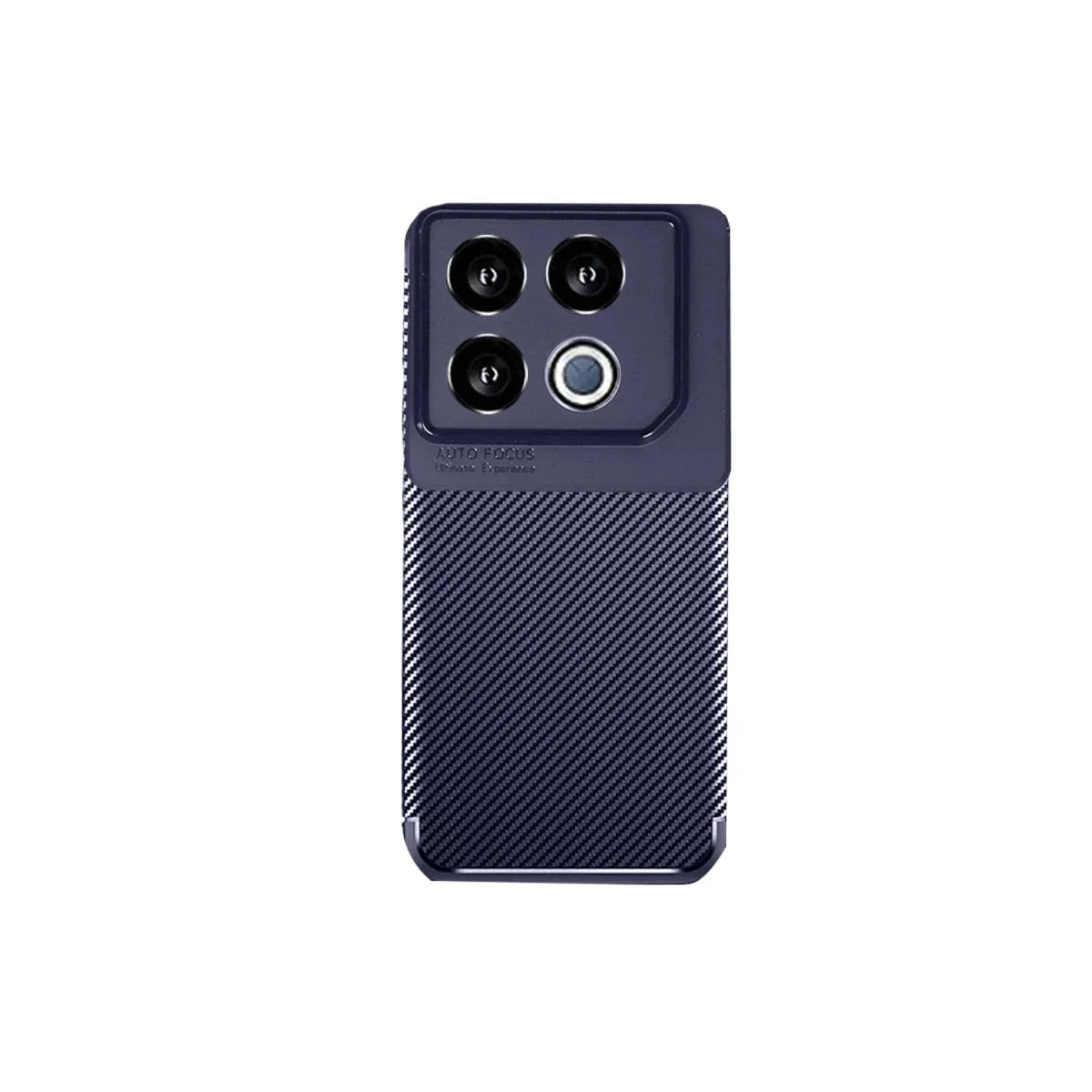 İnfinix GT 20 Pro Kılıf Auto Focus Karbon Kapak - Lacivert görsel 2