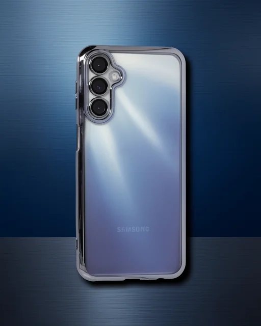 Samsung Galaxy A15 4g Kılıf Razer Lensli Silikon - Açık Mavi