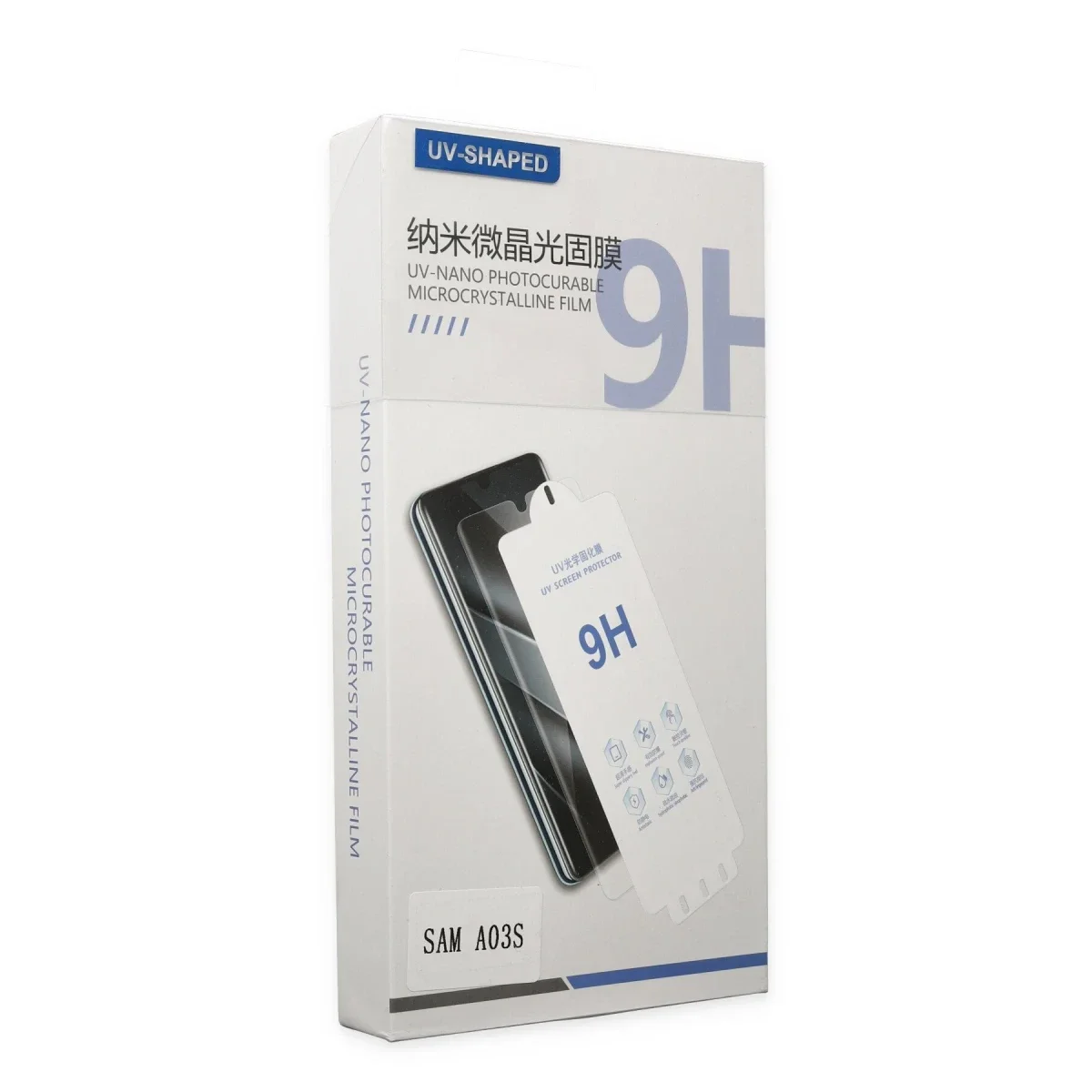 Samsung Galaxy A03S Uv Polymer Nano Ekran Koruyucu görsel 3