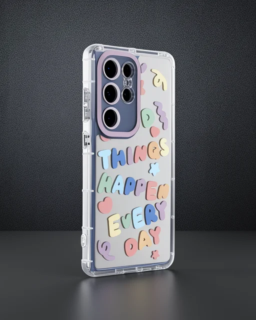 Samsung Galaxy S23 Ultra Kılıf Reflexion Desenli Kapak - Desen 7