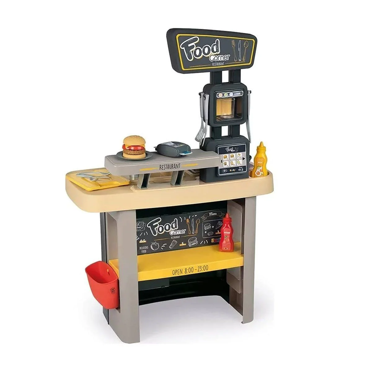 7600310910 Smoby Food Corner Restoranı Oyun Seti görsel 3
