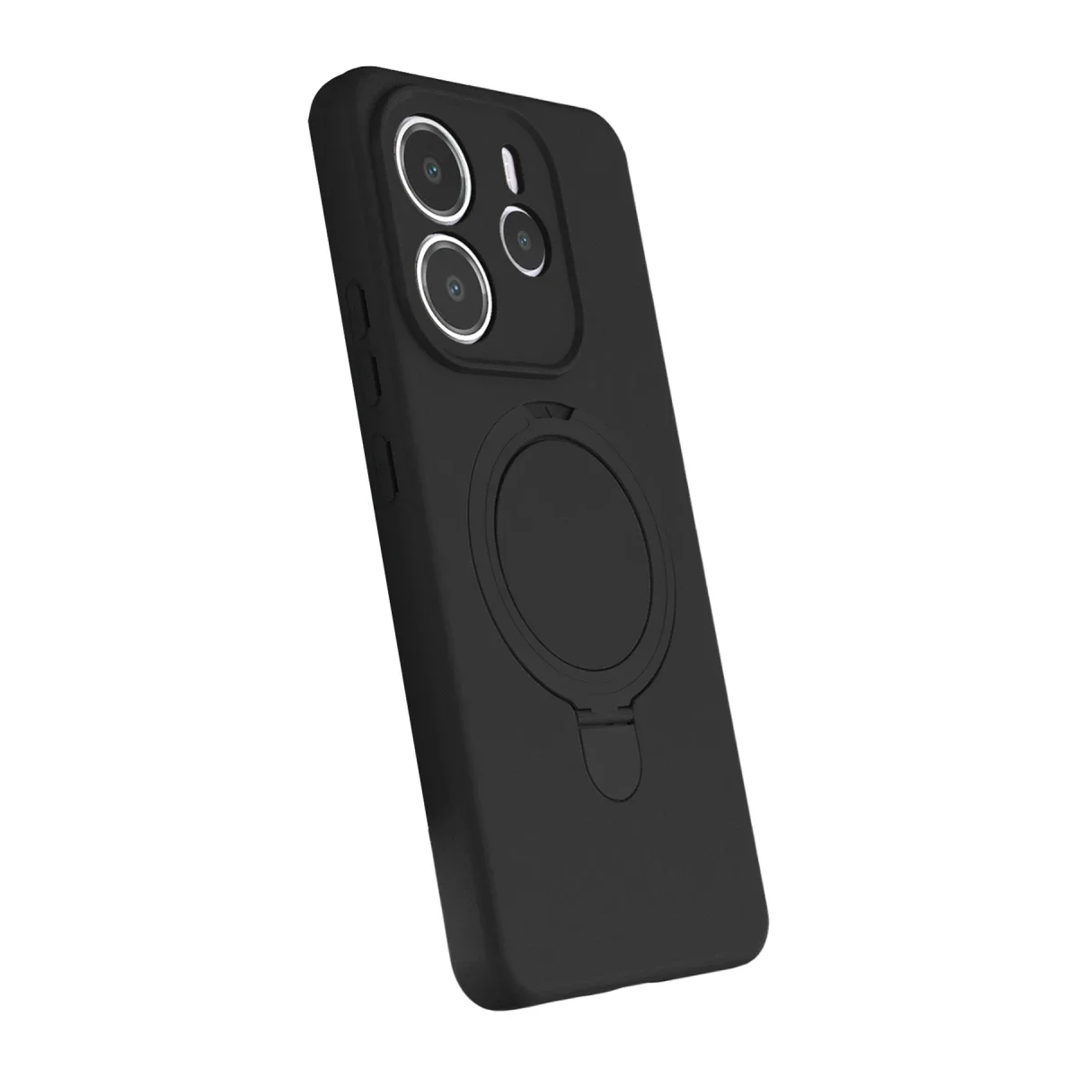 Xiaomi Redmi Note 14 4G Regal Magsafe Standlı Kapak - Siyah görsel 2